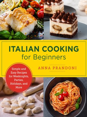 cover image of Italian Cooking for Beginners